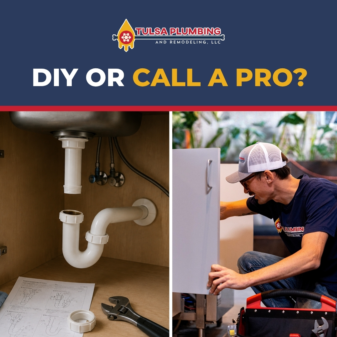 Tulsa Plumbing and Remodeling Facebook ad