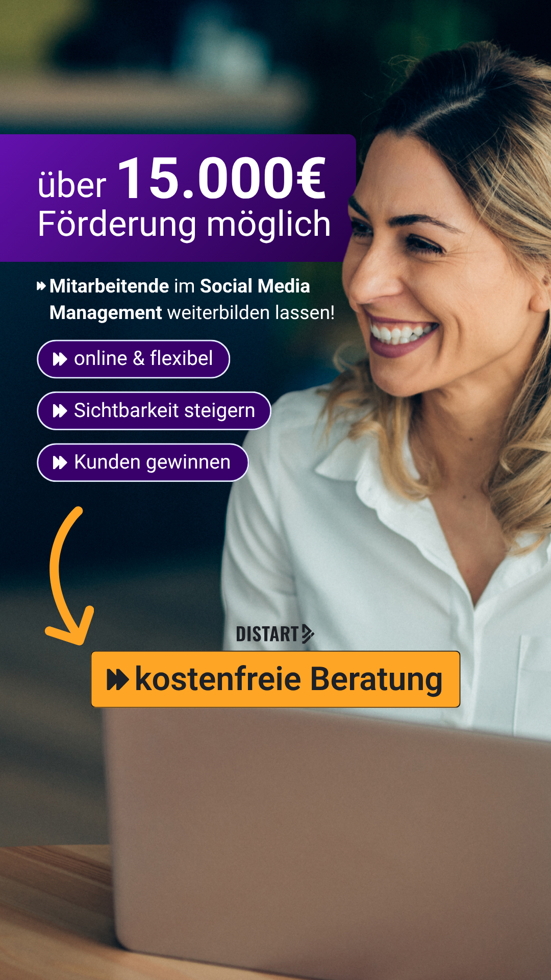 Distart Facebook ad
