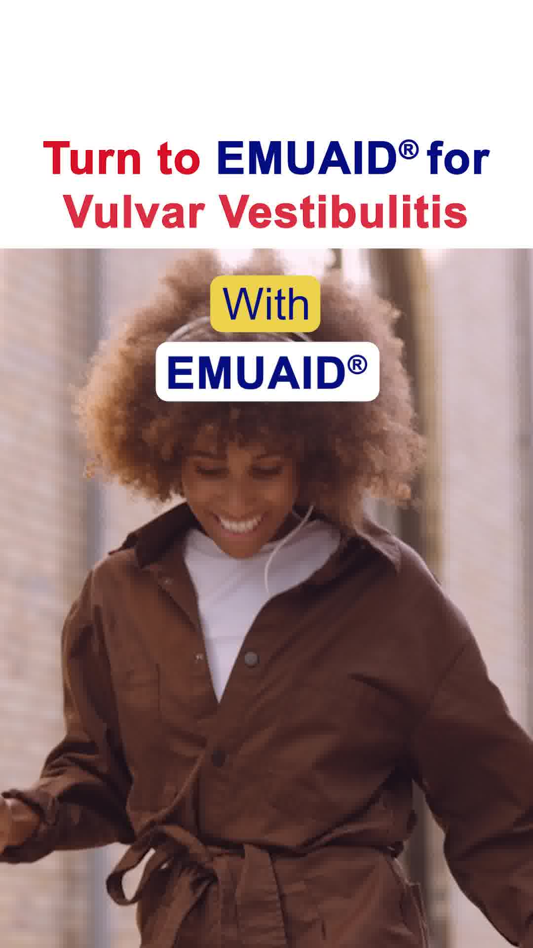 Emuaid Facebook ad: My Top Choice for Battling Vulva Vestibulitis