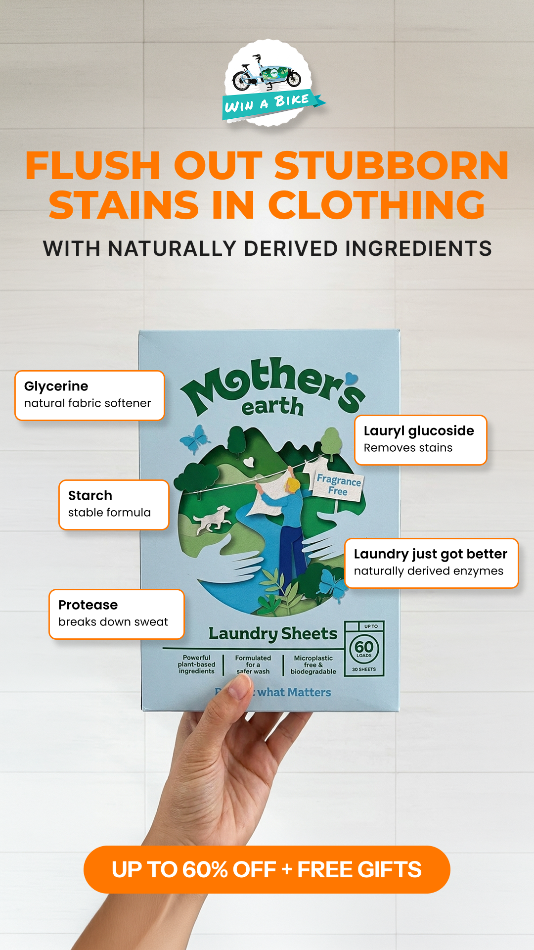 Mothers Earth Facebook ad