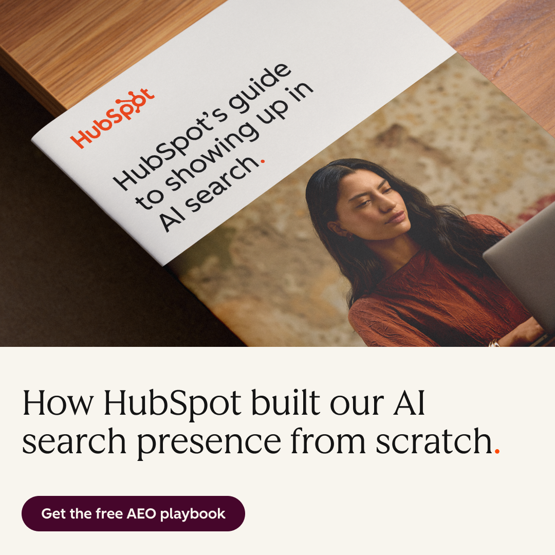HubSpot Facebook ad