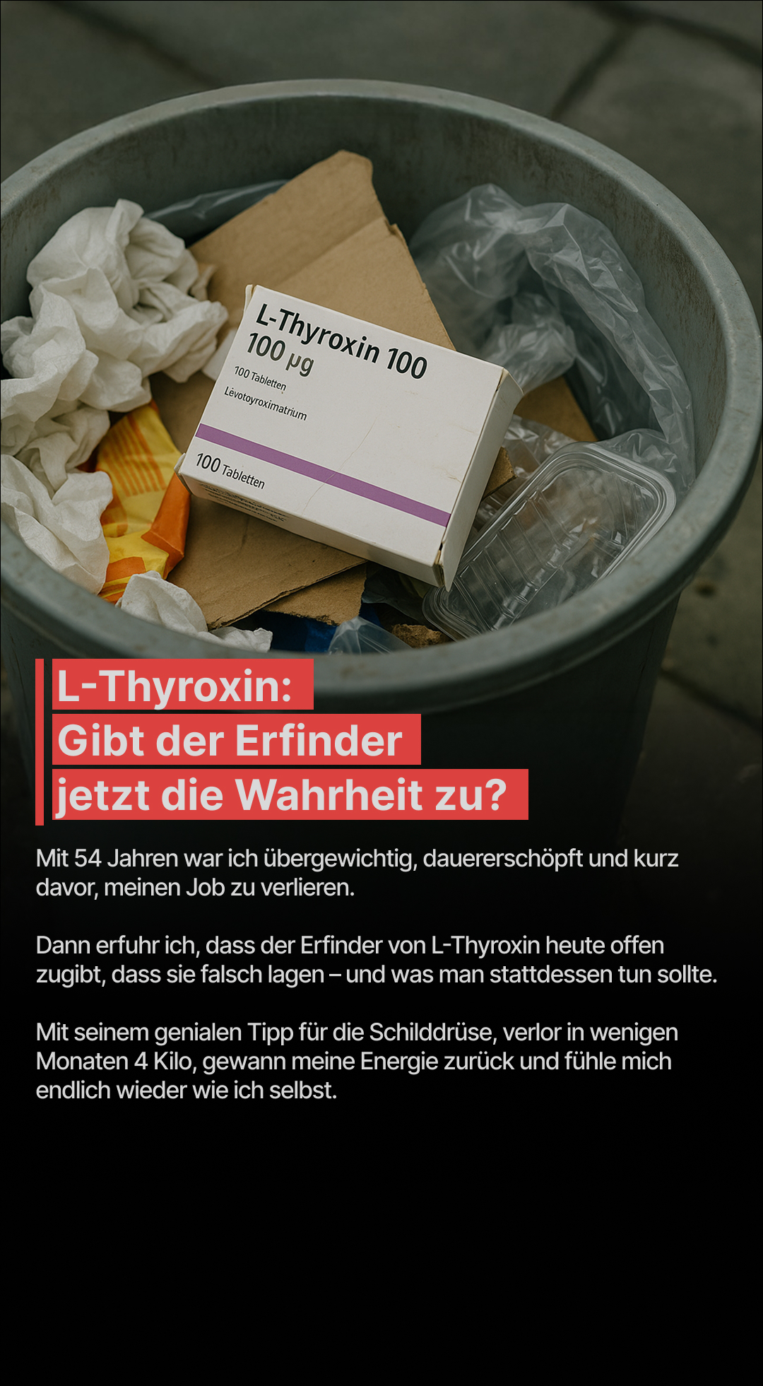Mission Schilddrüse Facebook ad