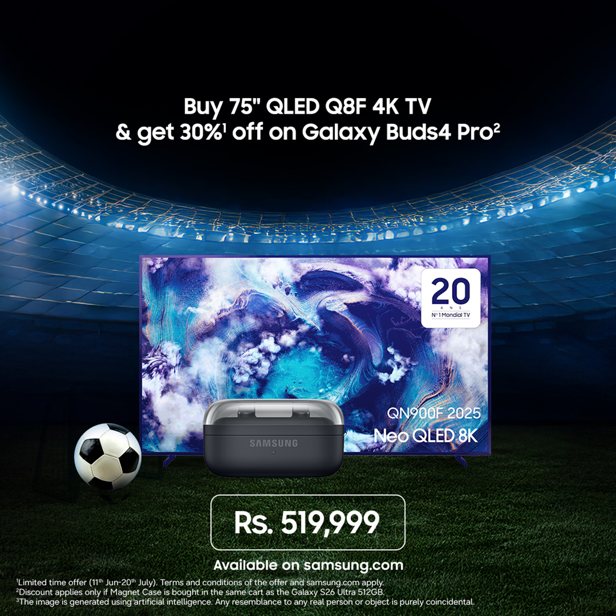 Samsung Facebook ad