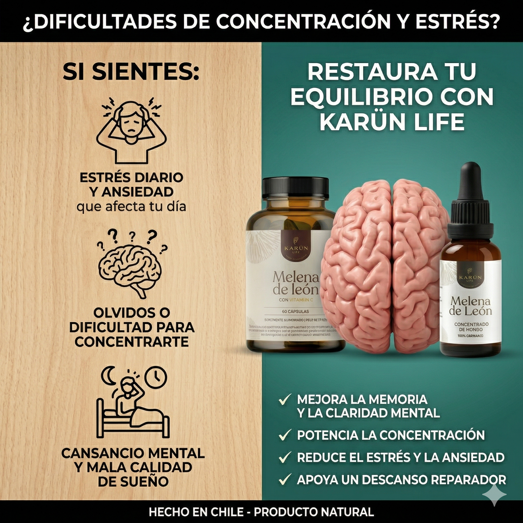 KarunLife - Salud Natural Facebook ad