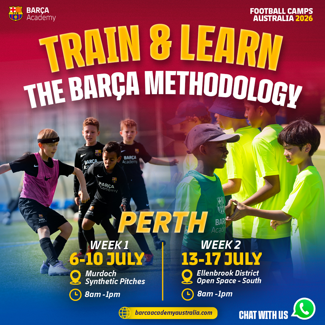 Barça Academy Australia & New Zealand Facebook ad
