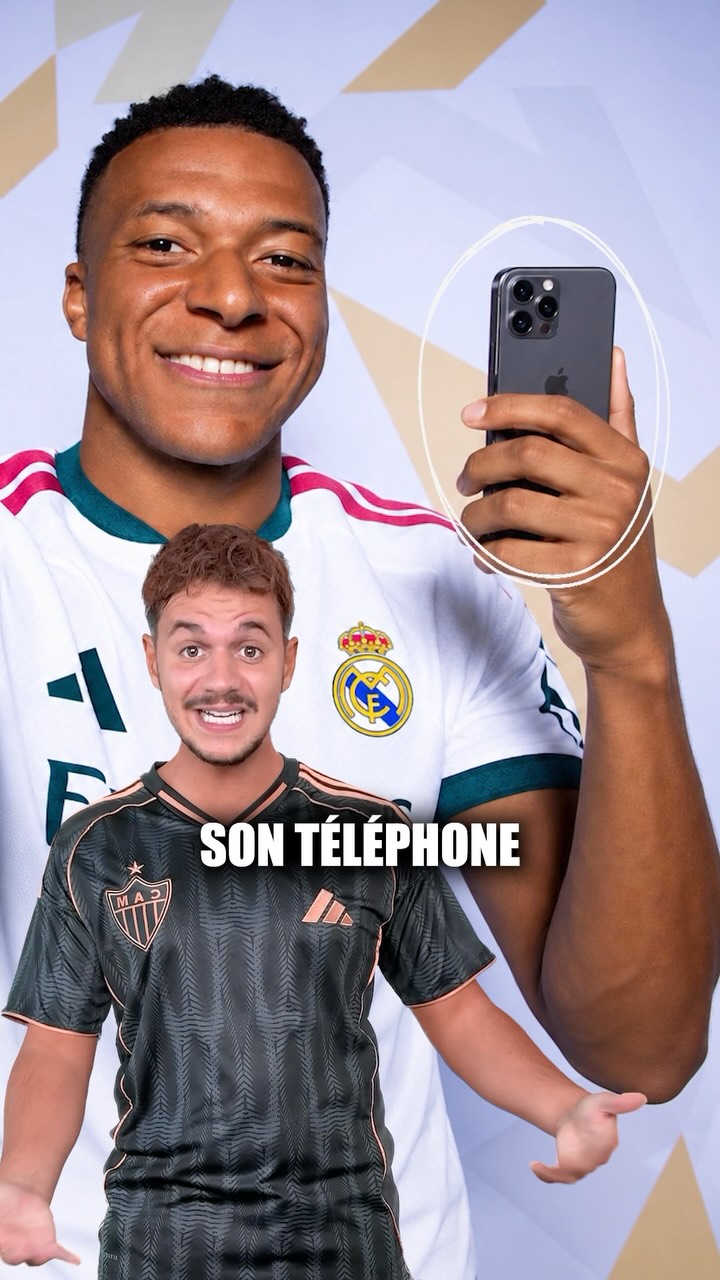 Sorare Facebook ad: Mbappé ne lâche plus son téléphone