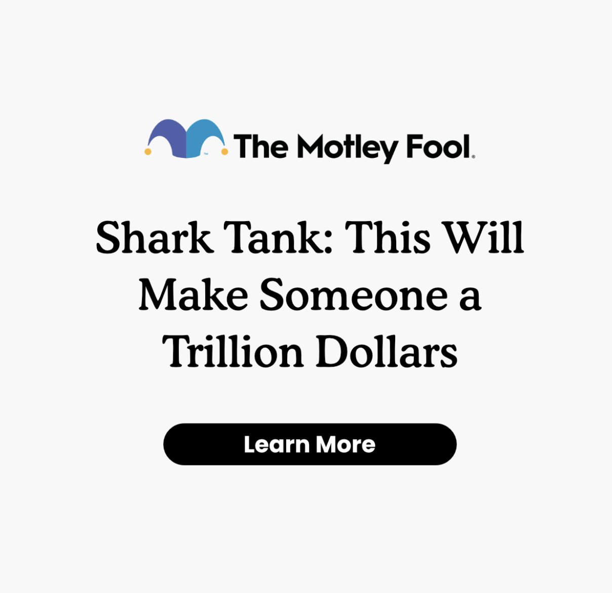 The Motley Fool Facebook ad