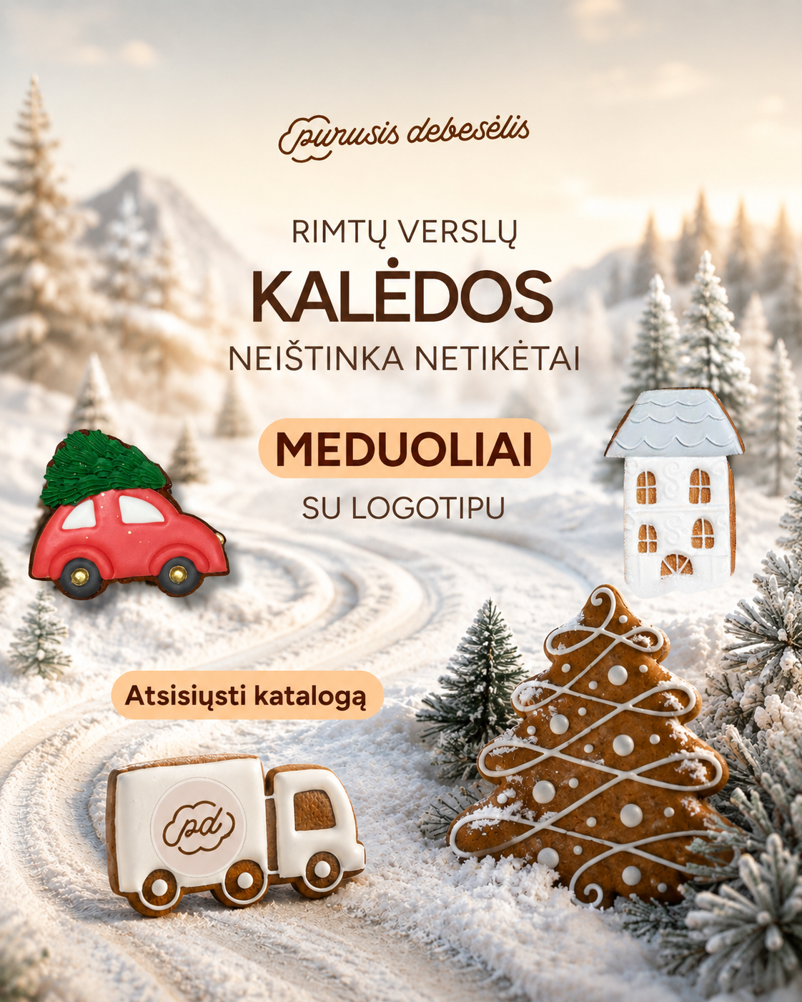 Purusis Debesėlis Facebook ad: Nemokamas katalogas