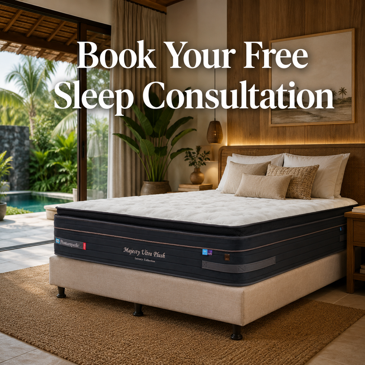 Sealy Indonesia Facebook ad: Book a Sleep Consultation Today!