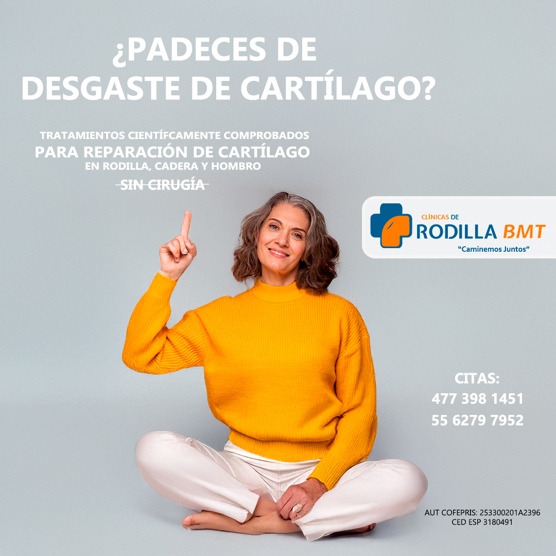 Clínicas de Rodilla BMT León Gto Facebook ad: Contamos con tratamientos científicamente comprobados que…