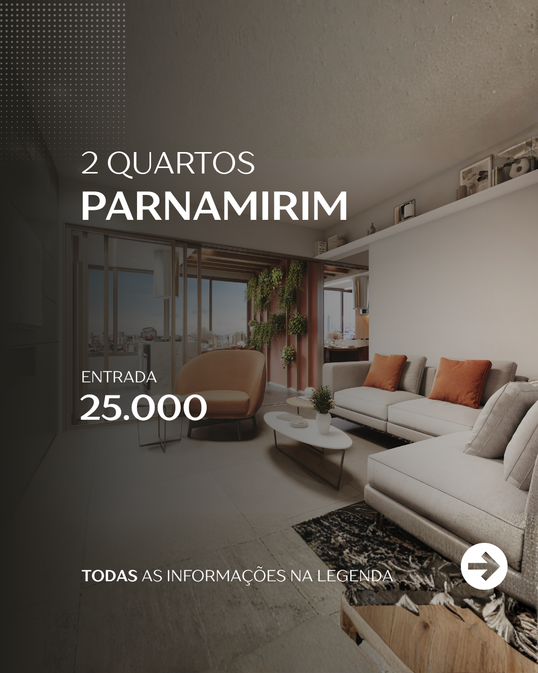 Camila Guimarães Imóveis Facebook ad: Apartamento novo no PARNAMIRIM