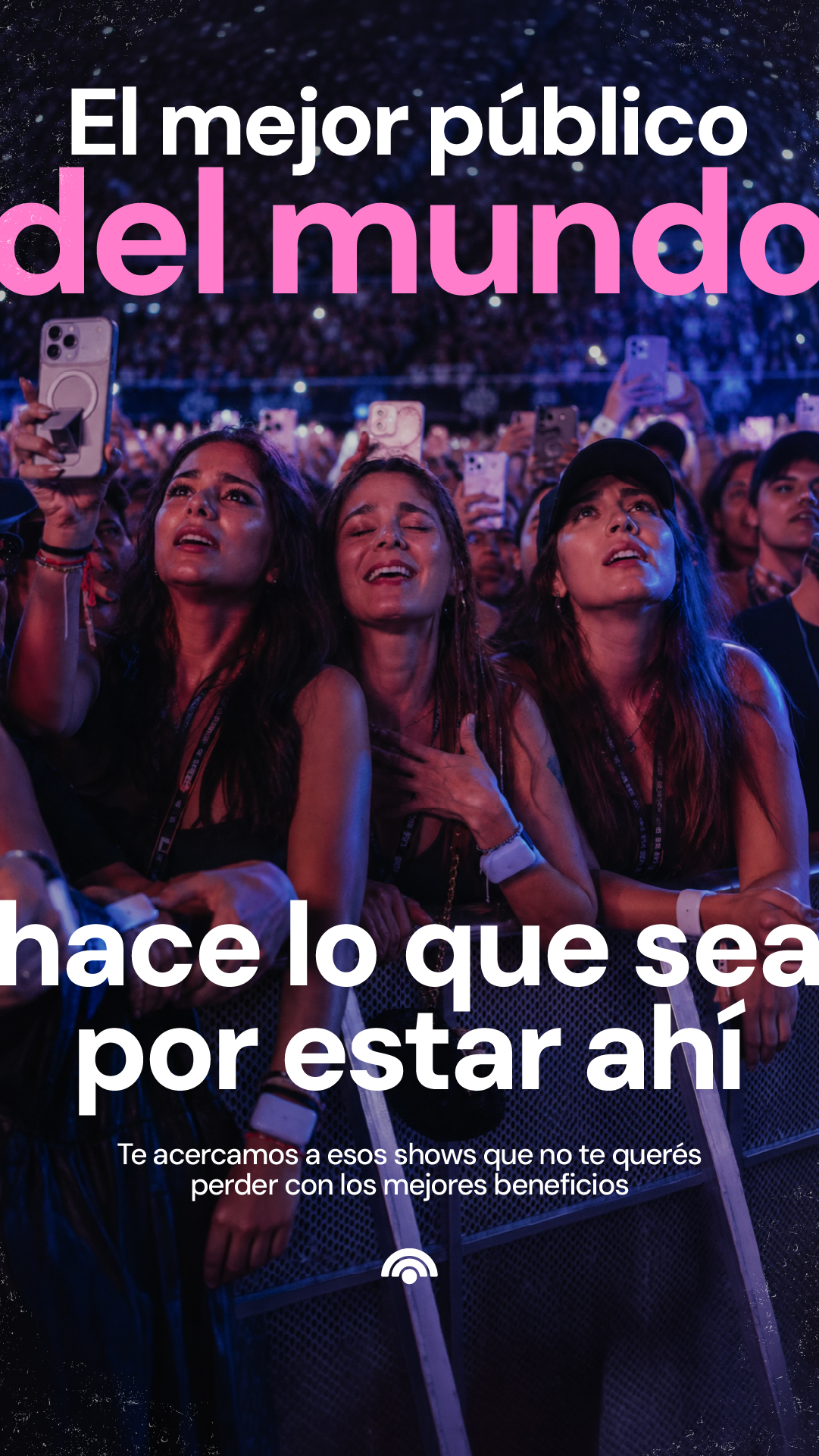 Banco Macro Facebook ad: No te pierdas ningún show