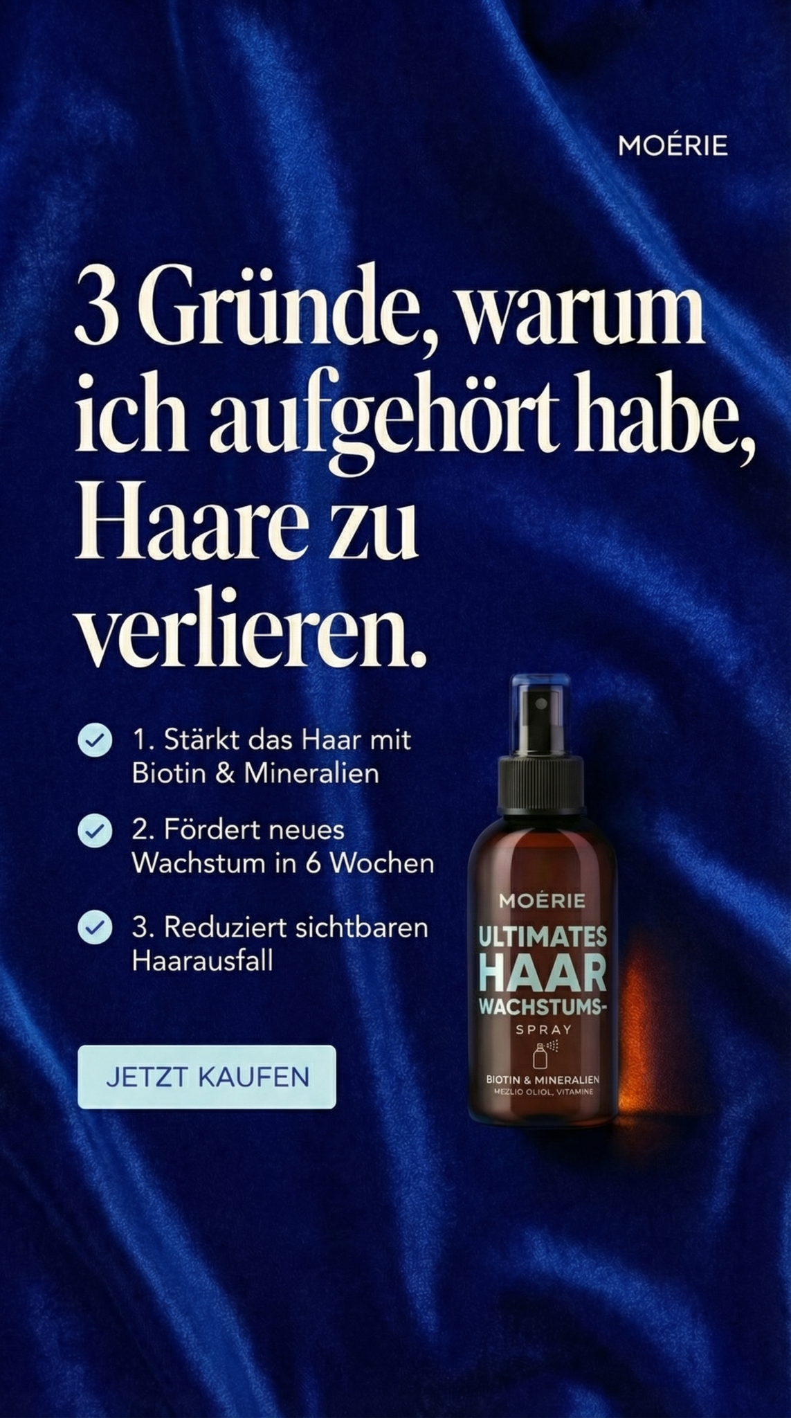 Moérie Beauty Facebook ad