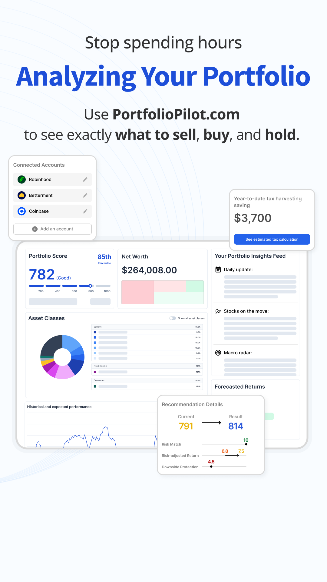 PortfolioPilot Facebook ad from May 19, 2026
