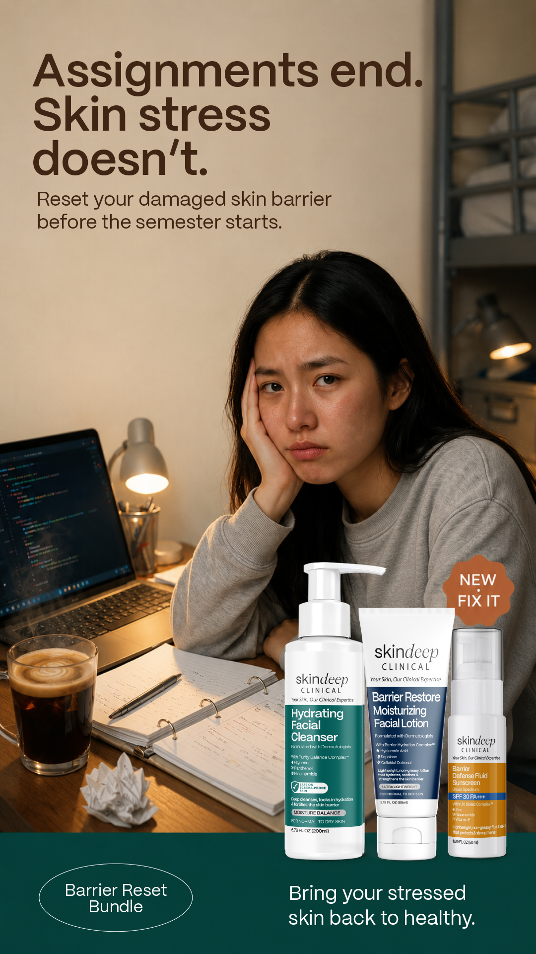 Skin Deep Facebook ad
