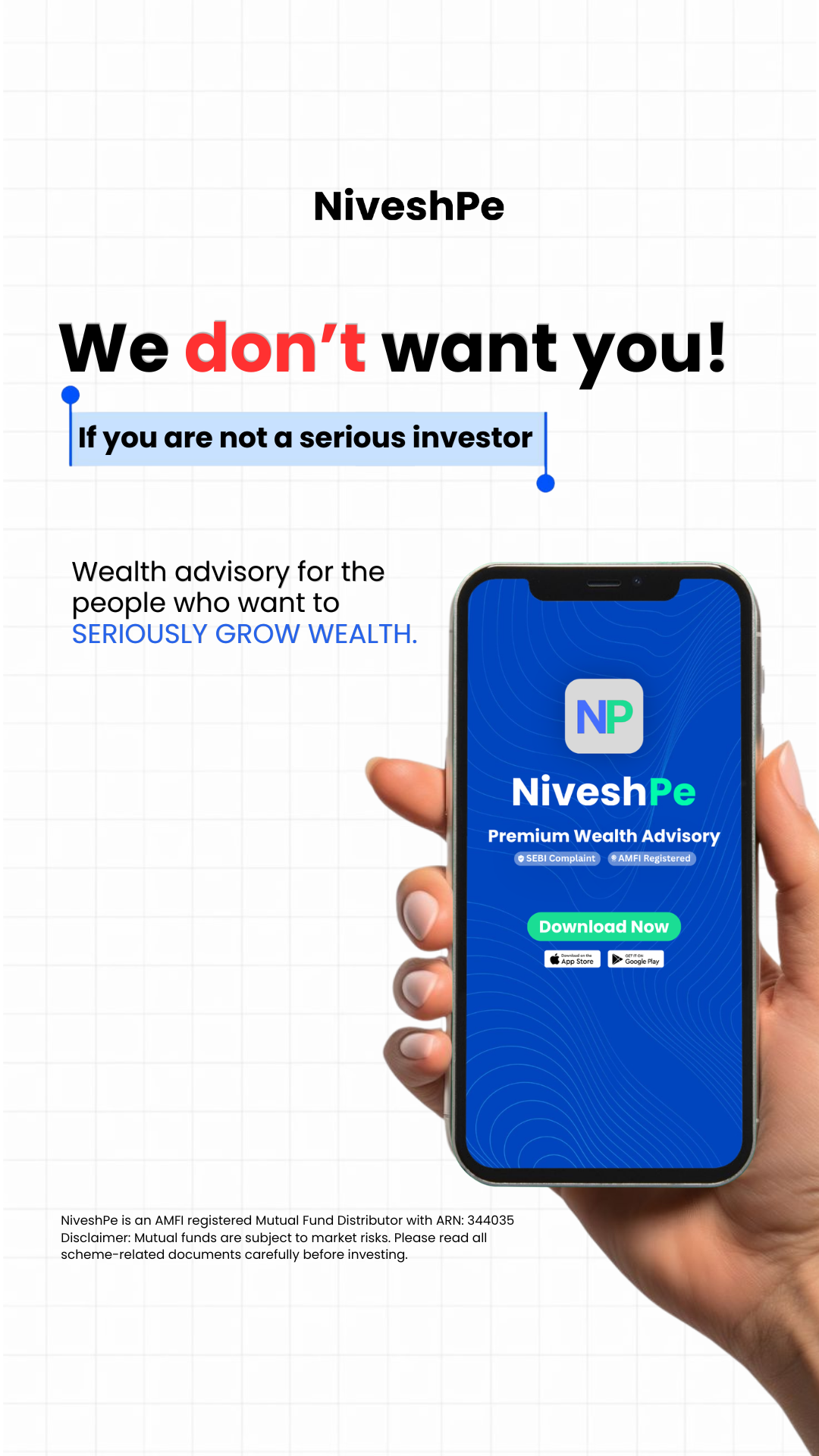 NiveshPe Facebook ad from Jul 8, 2026