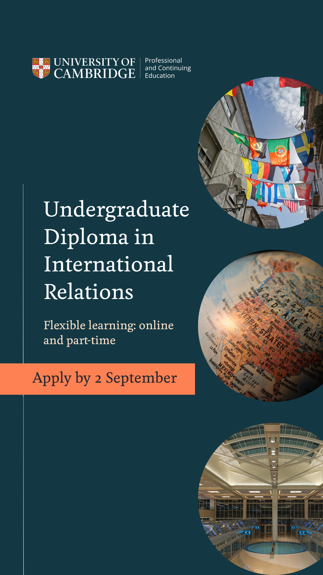 University of Cambridge Professional and Continuing Education Facebook ad from Jun 5, 2026