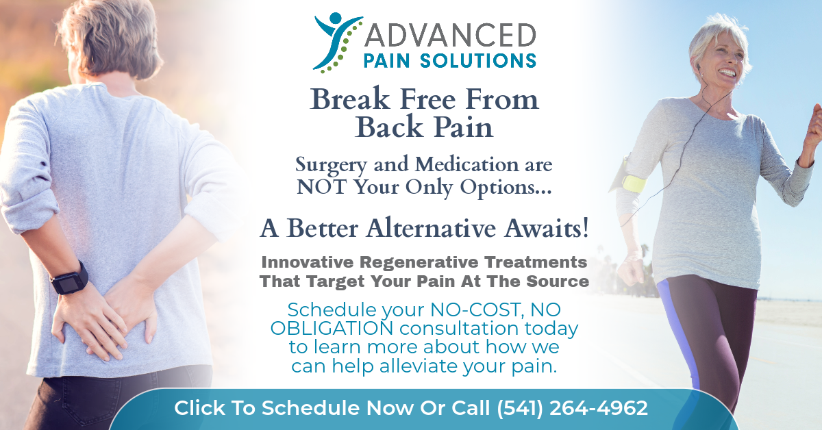 Advanced Pain Solutions Facebook ad