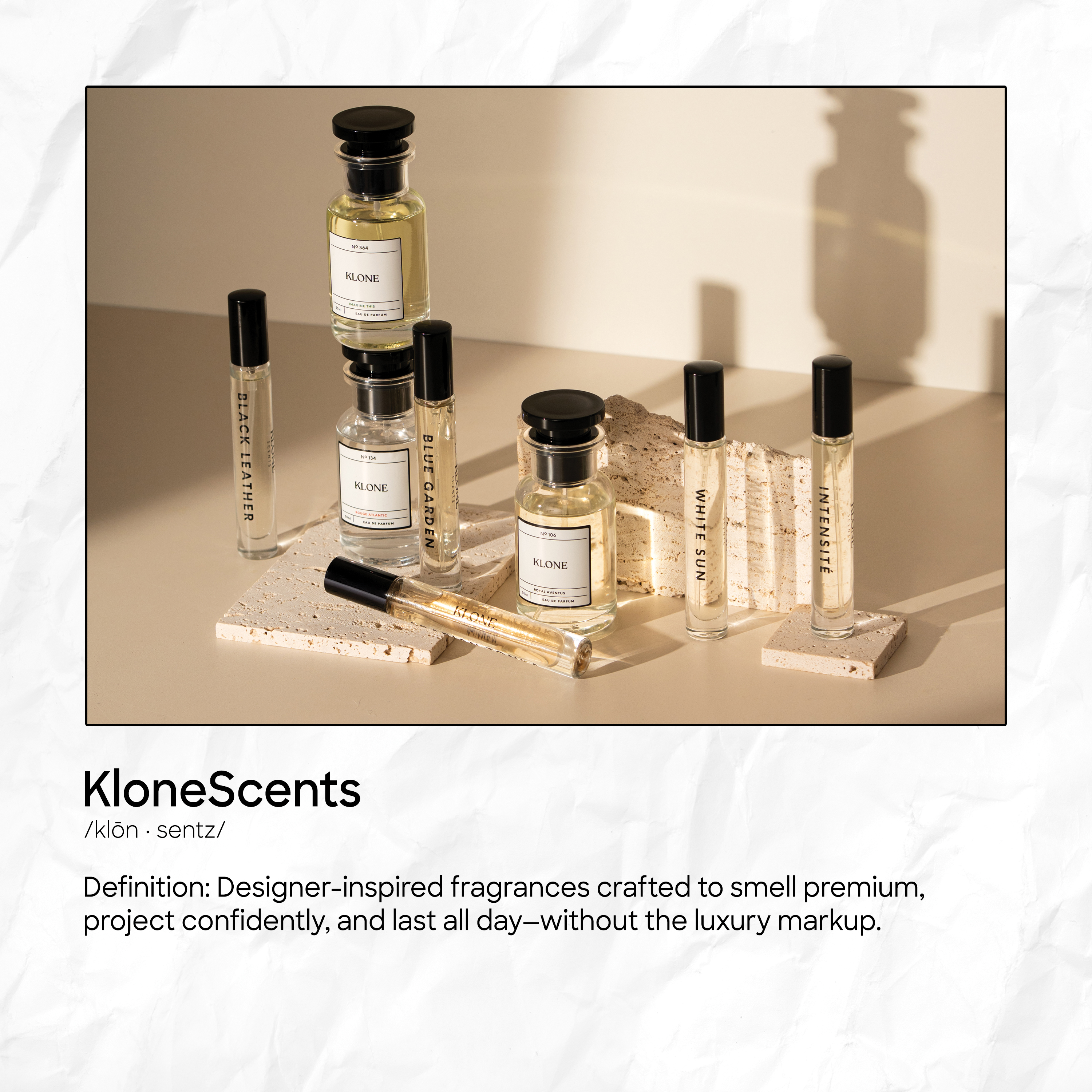 Klone Scents Facebook ad
