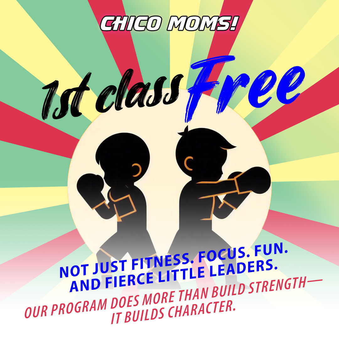 Sweet Fitness Kickboxing - Chico Facebook ad: First Class Is FREE