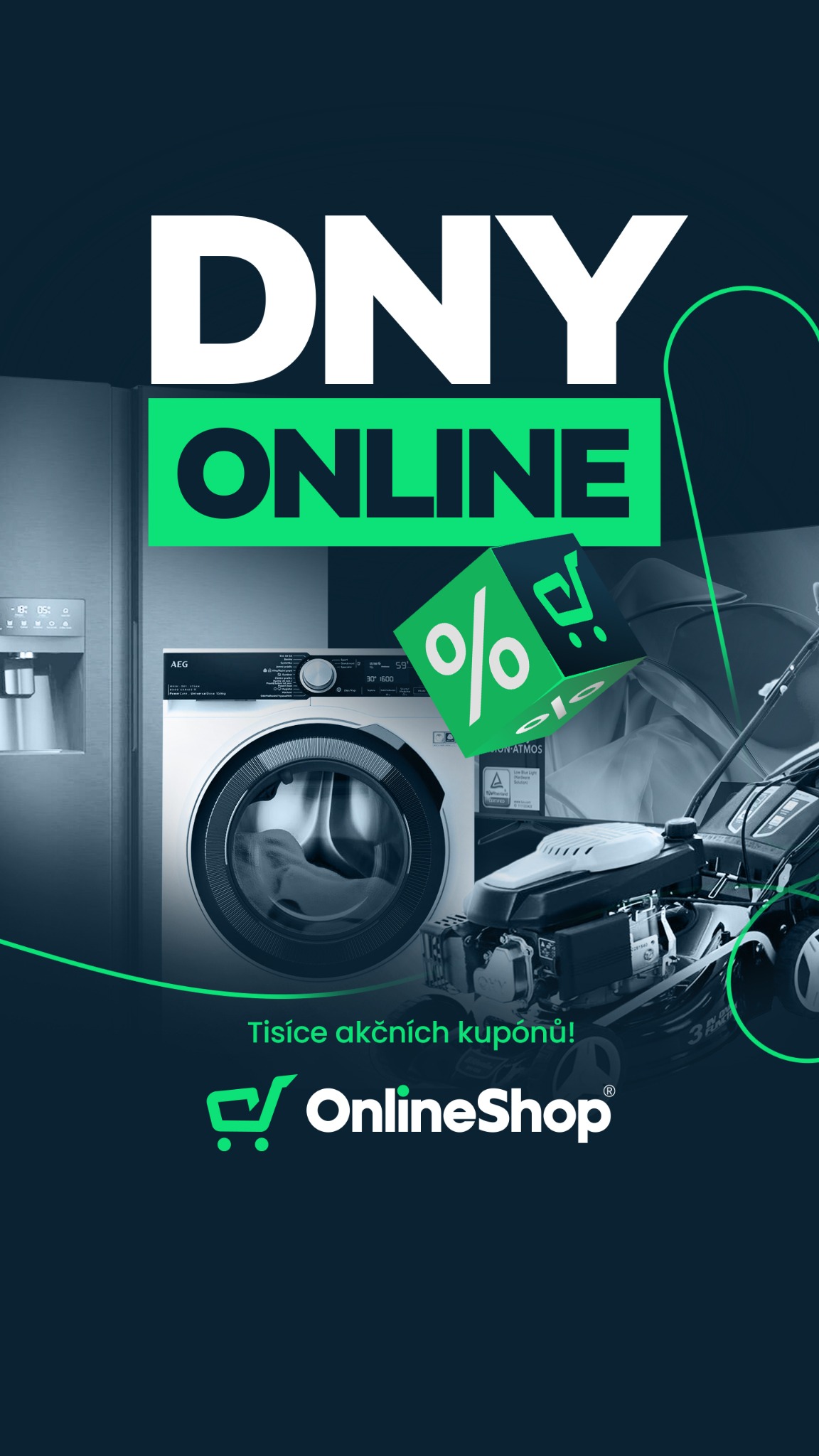 OnlineShop.cz Facebook ad