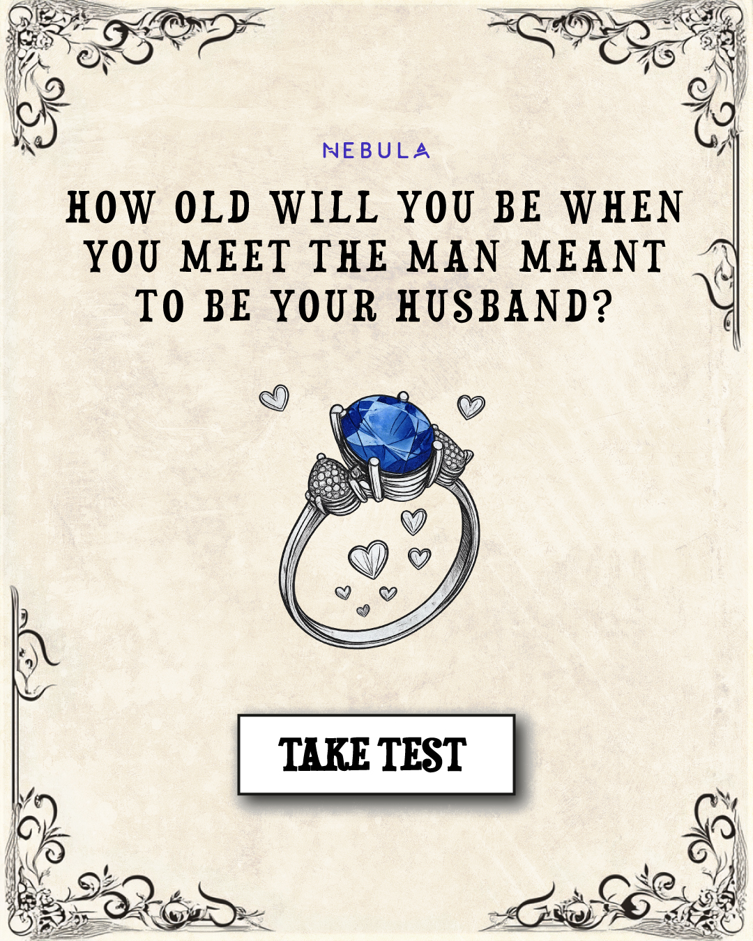 Nebula: Marriage Compatibility Facebook ad