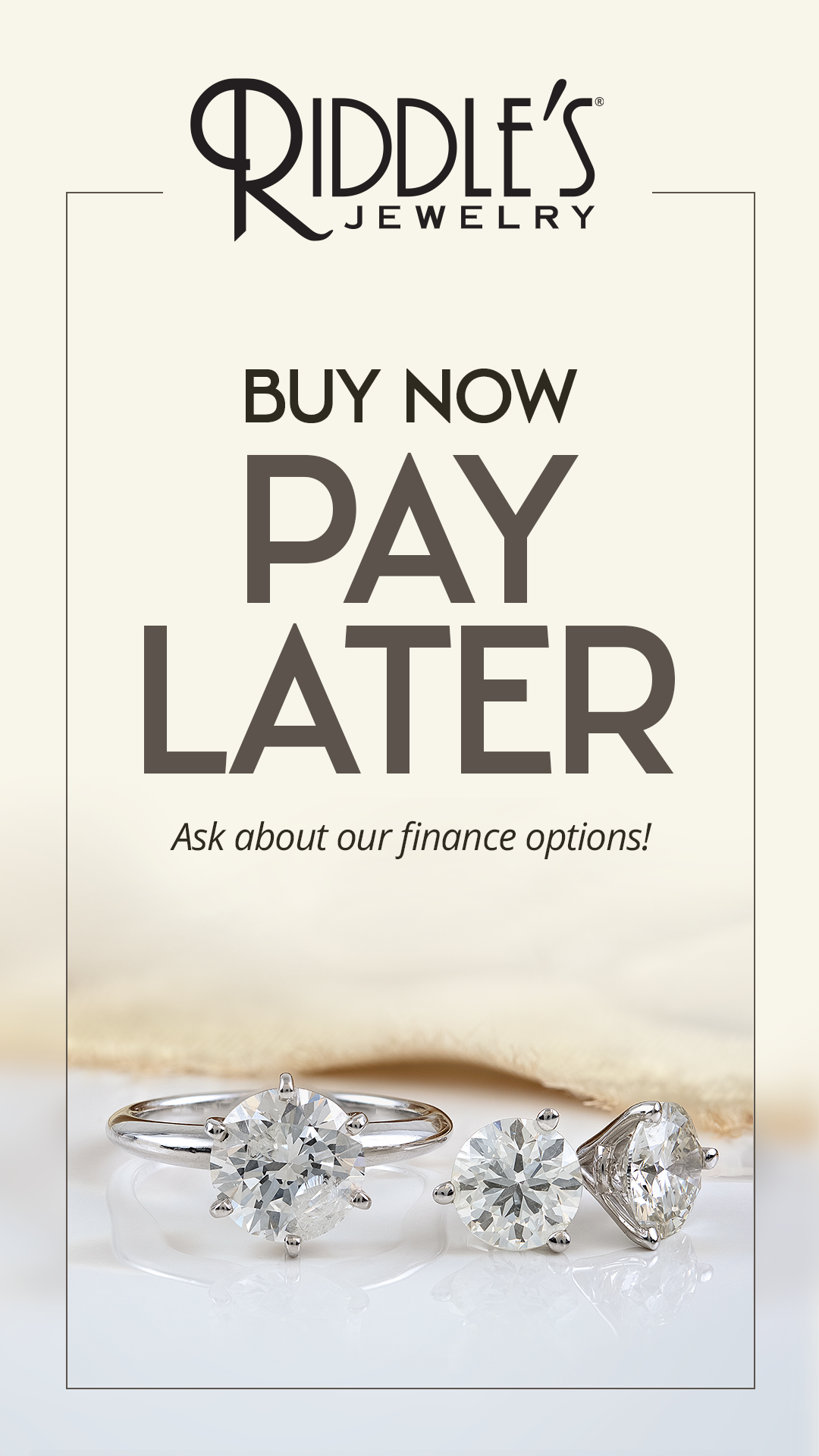 Riddle's Jewelry Facebook ad