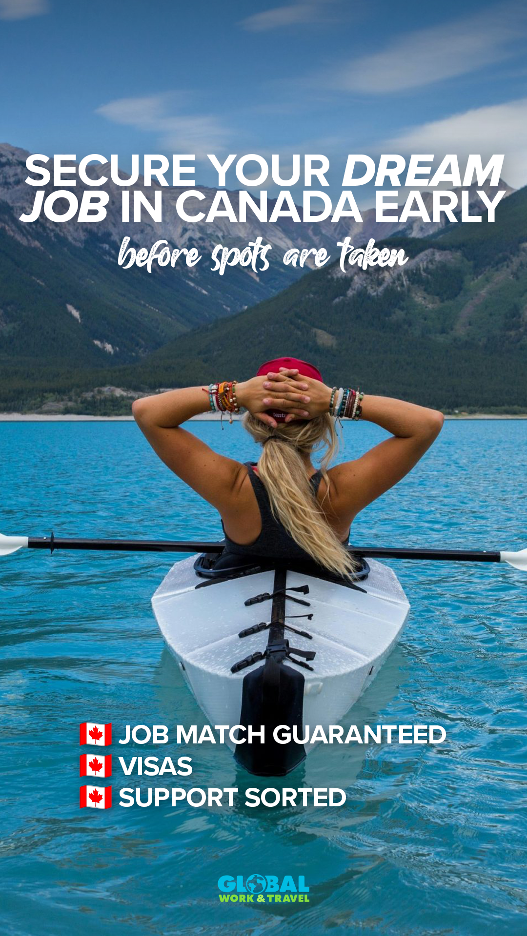 Global Work & Travel Facebook ad