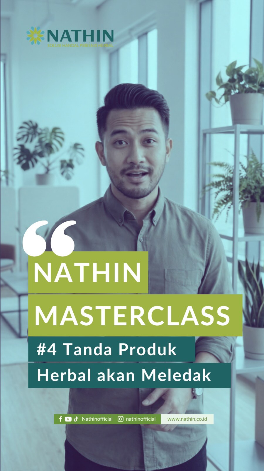 Nathin by Naturafit Group Facebook ad: Rahasia produk laris manis bukan karena hoki, tapiโฆ