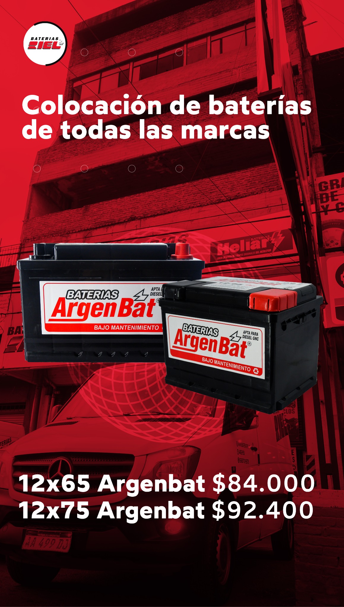 Baterias Riel Facebook ad from Jun 27, 2024