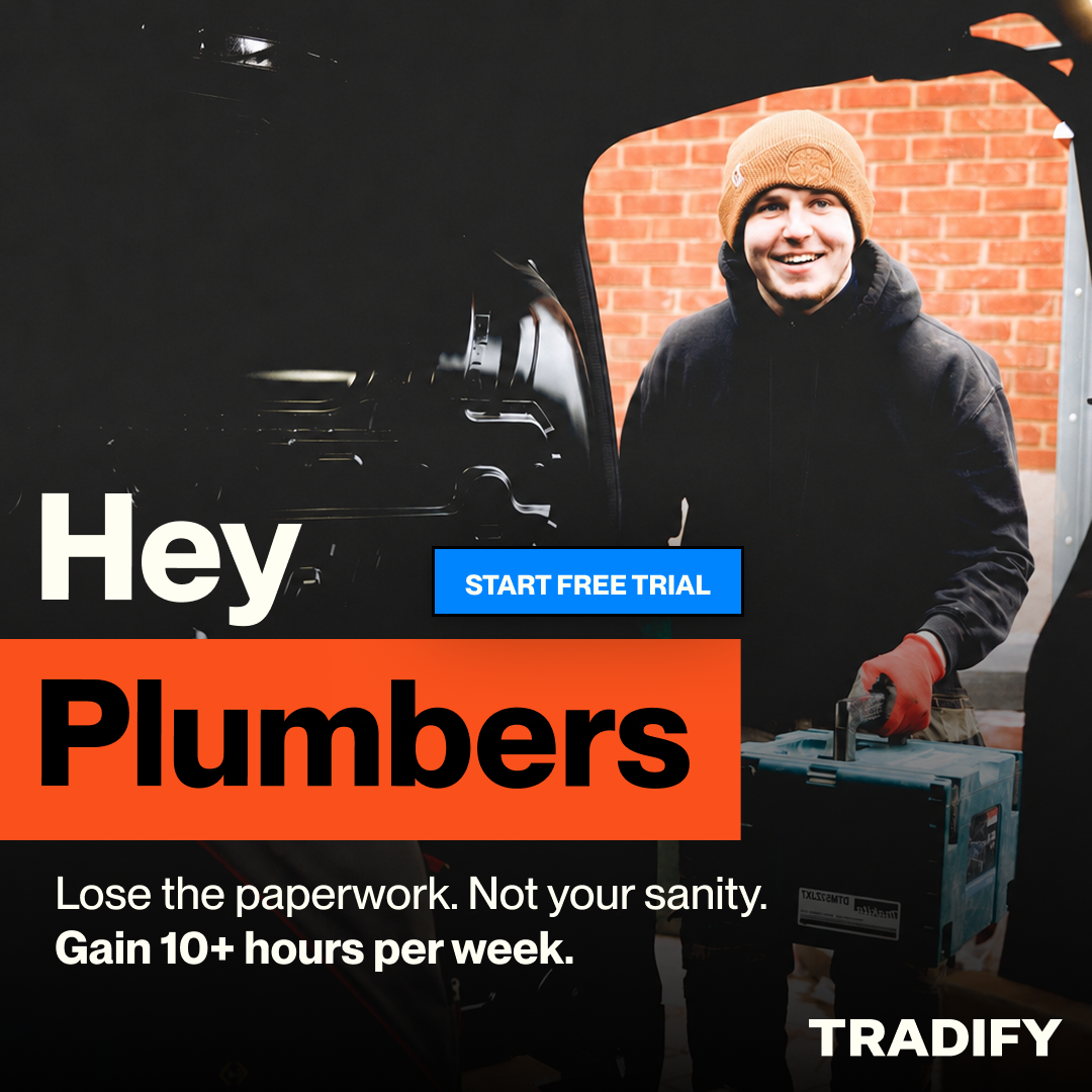 Tradify Facebook ad