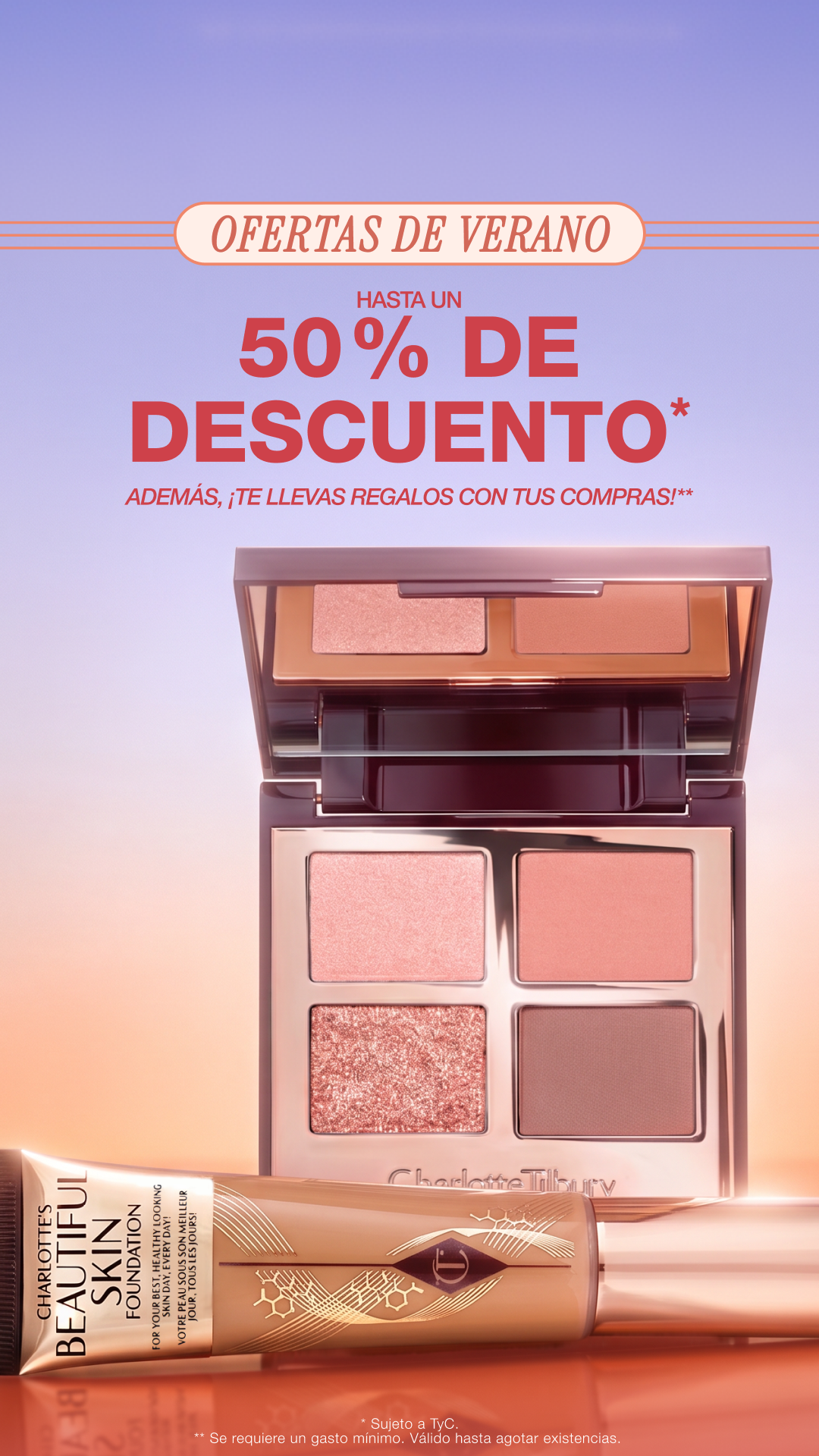 Charlotte Tilbury Facebook ad