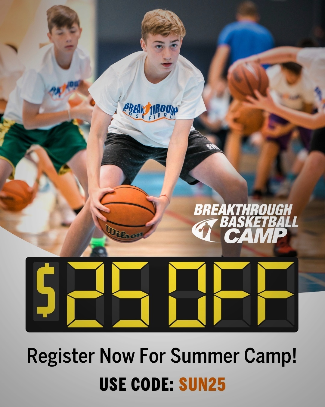 Breakthrough Basketball Facebook ad