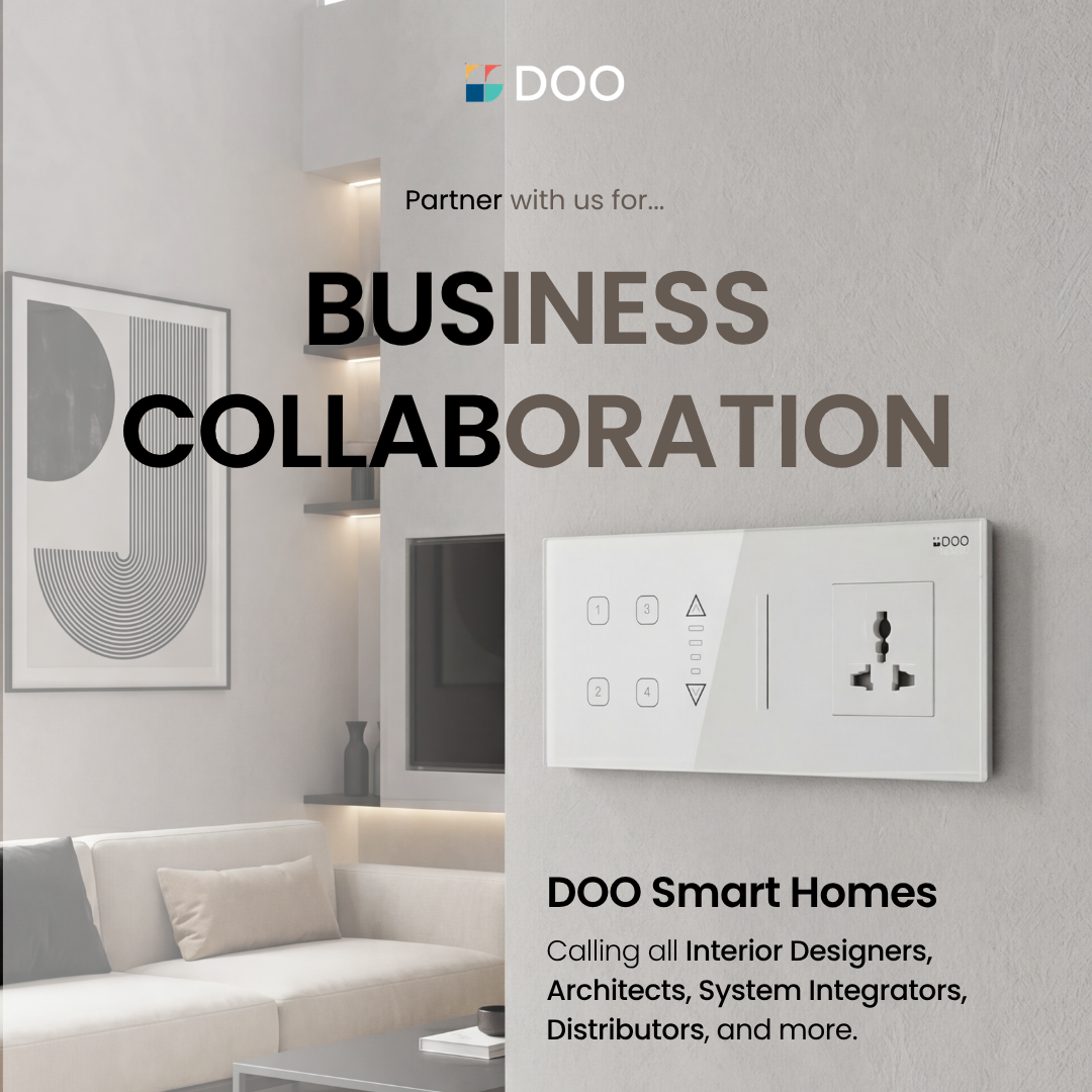 Thedoo.io Facebook ad: DOO Smart Homes is looking for Business Collaborations…