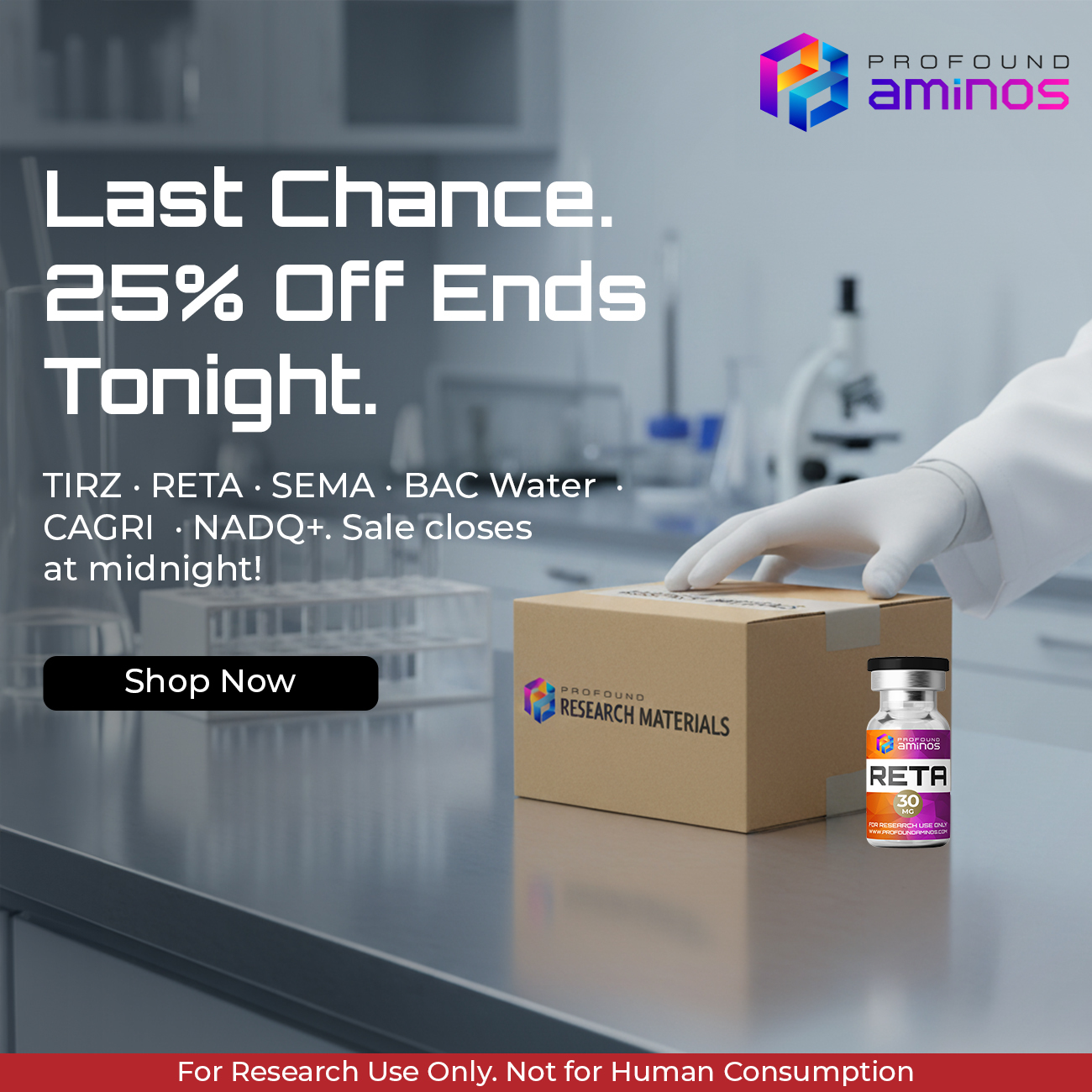 Profound Amino  Facebook ad