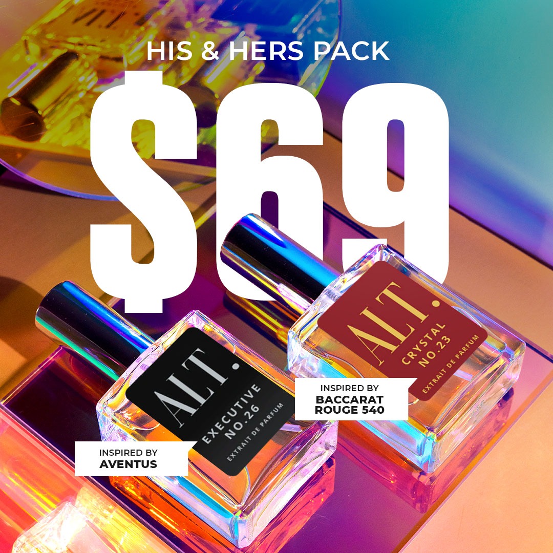 ALT. Fragrances Facebook ad