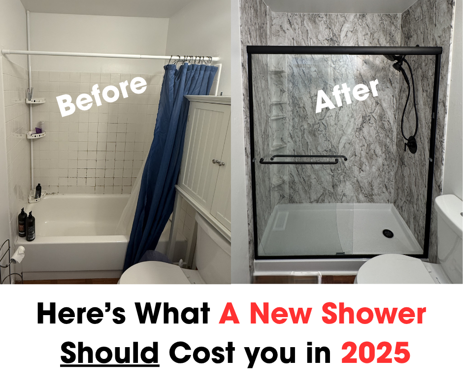 Blissful Baths Facebook ad: If you are interested in bath to shower…