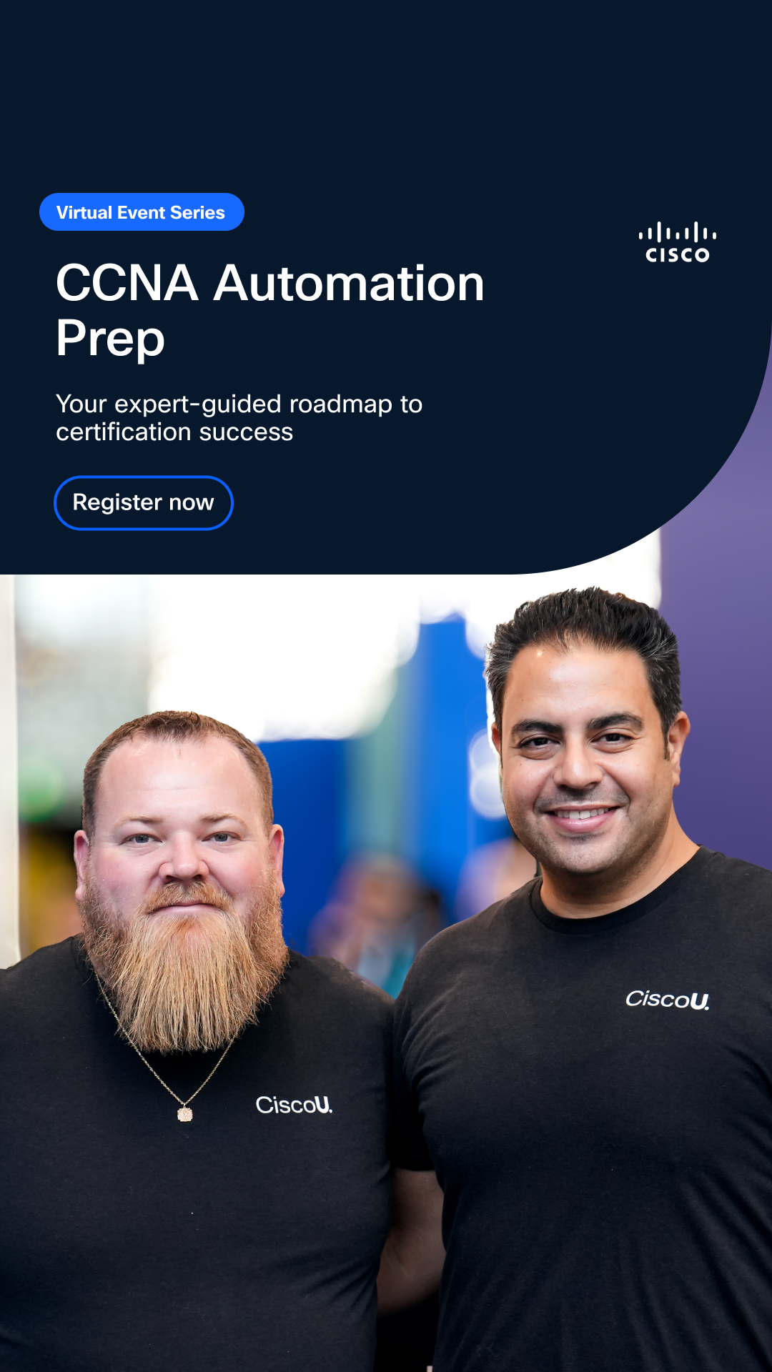 Learn with Cisco Facebook ad