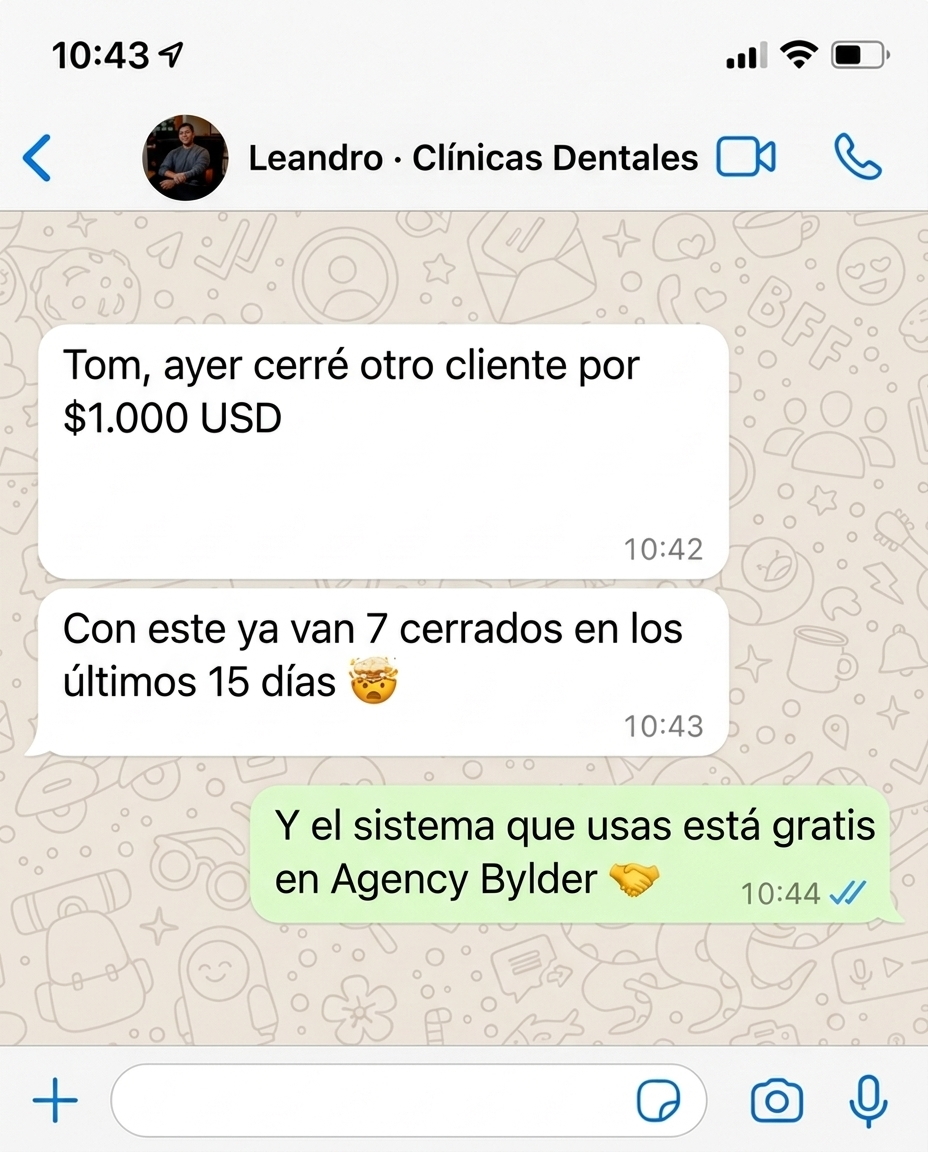 Markdroid LLC Facebook ad: 7 clientes en 15 días en el nicho dental