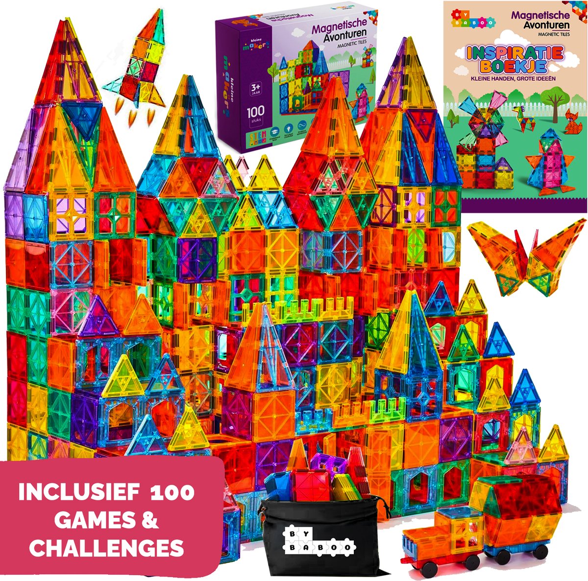 By Maroo Facebook ad: By Baboo Magnetic Tiles