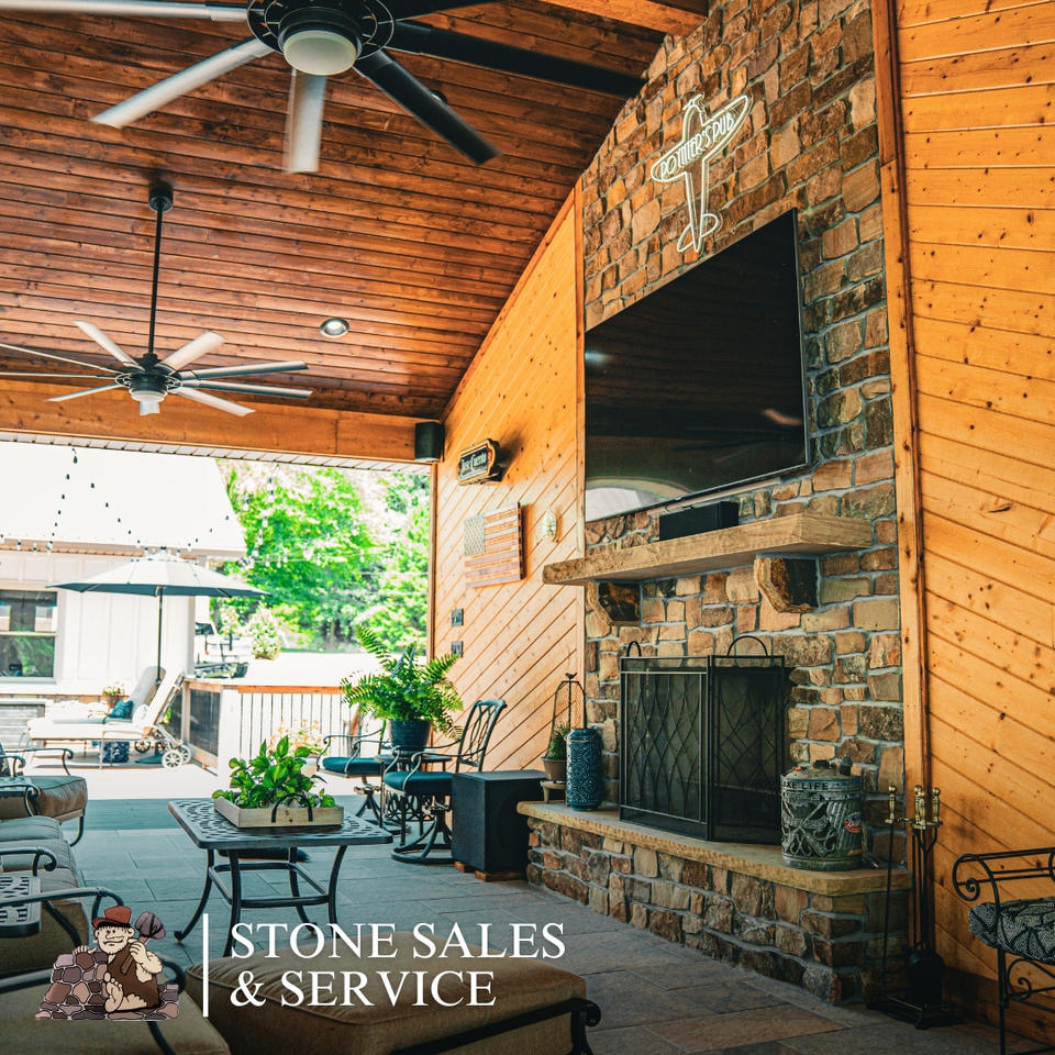 Stone Sales & Service Facebook ad: Stone Sales and Service is your local quarry…