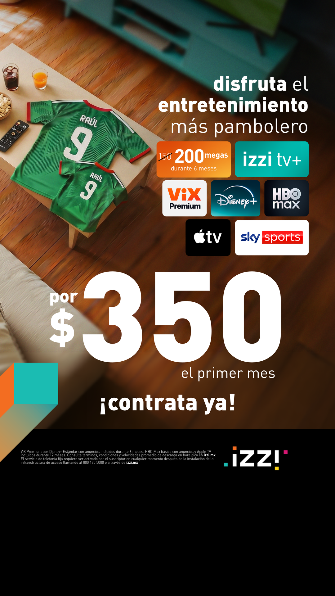 Distribuidor Autorizado izzi Facebook ad from Jun 10, 2026