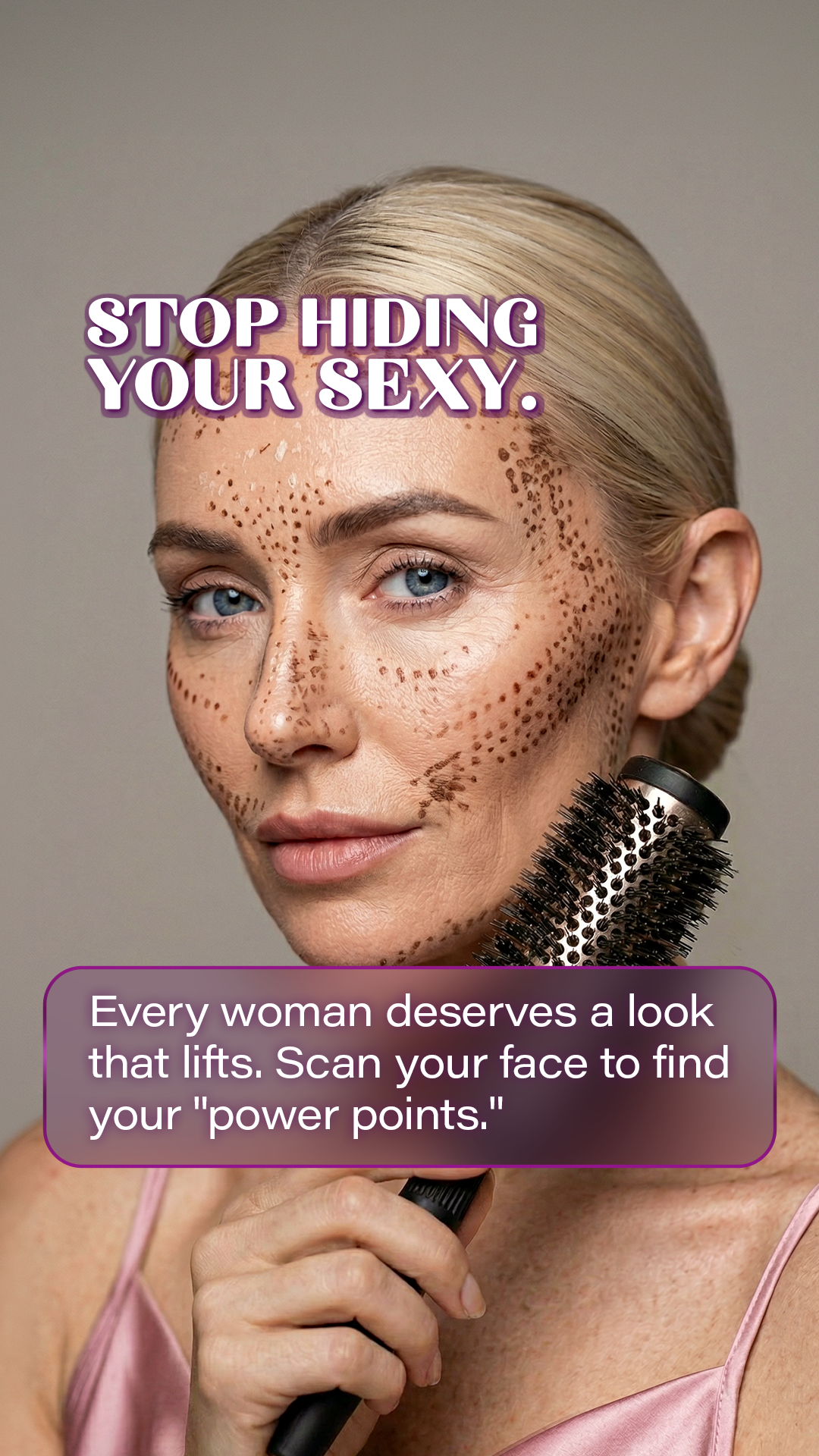 Luvly Makeup Facebook ad: Try Luvly NOW