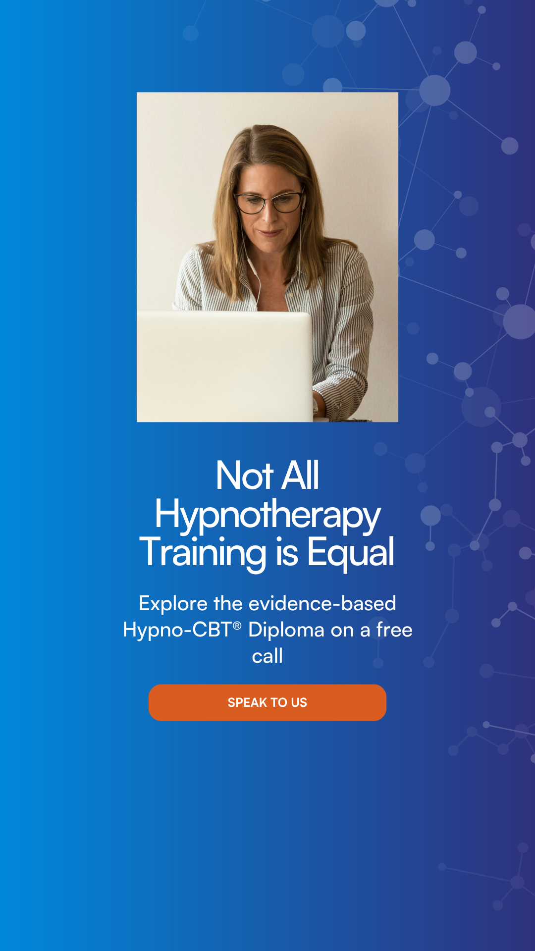The UK College of Hypnosis & Hypnotherapy Facebook ad