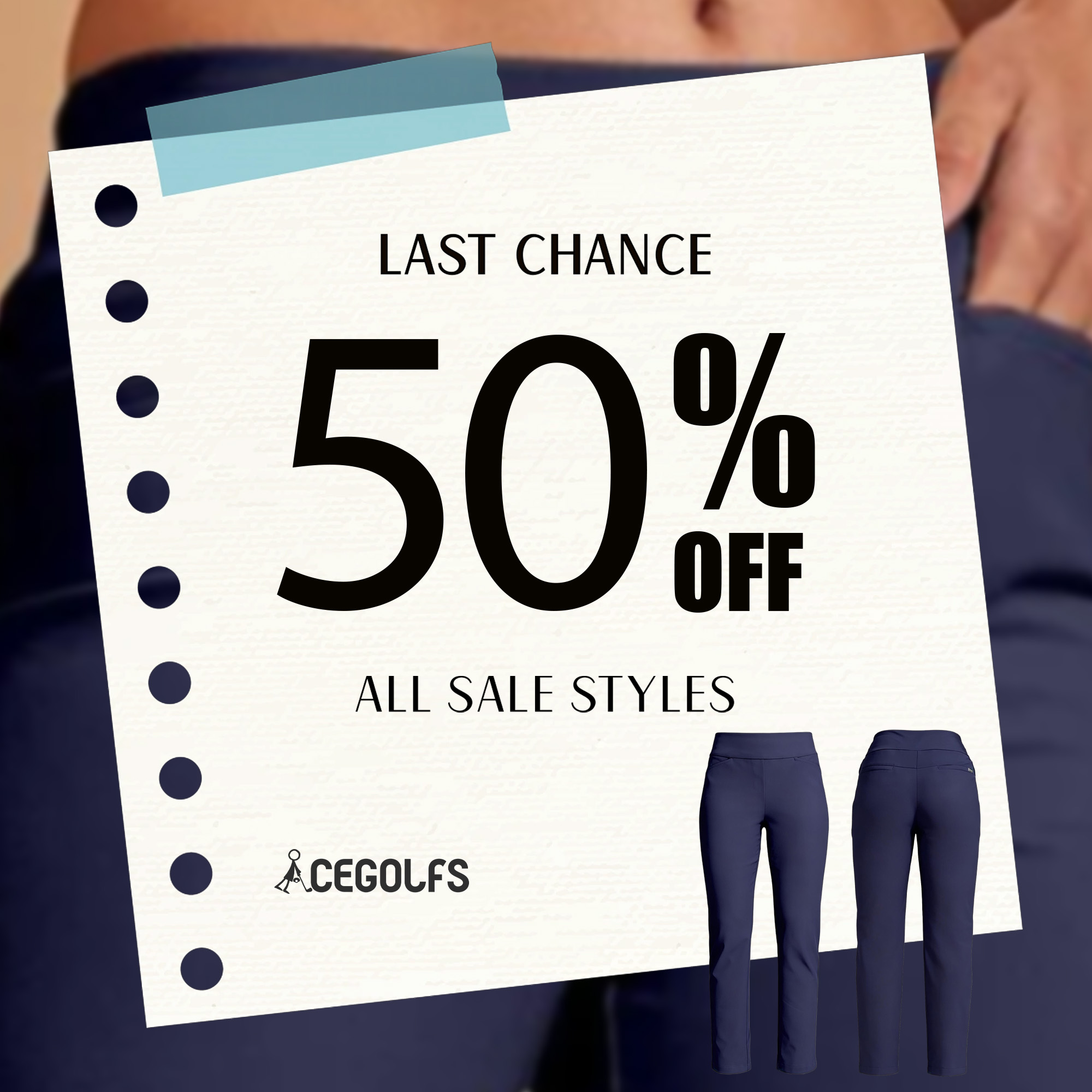 Acegolfs Facebook ad