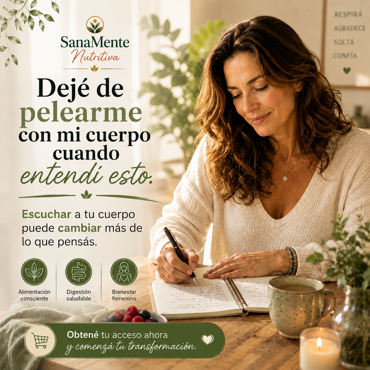 SanaMente Nutritiva Facebook ad from Jun 12, 2026