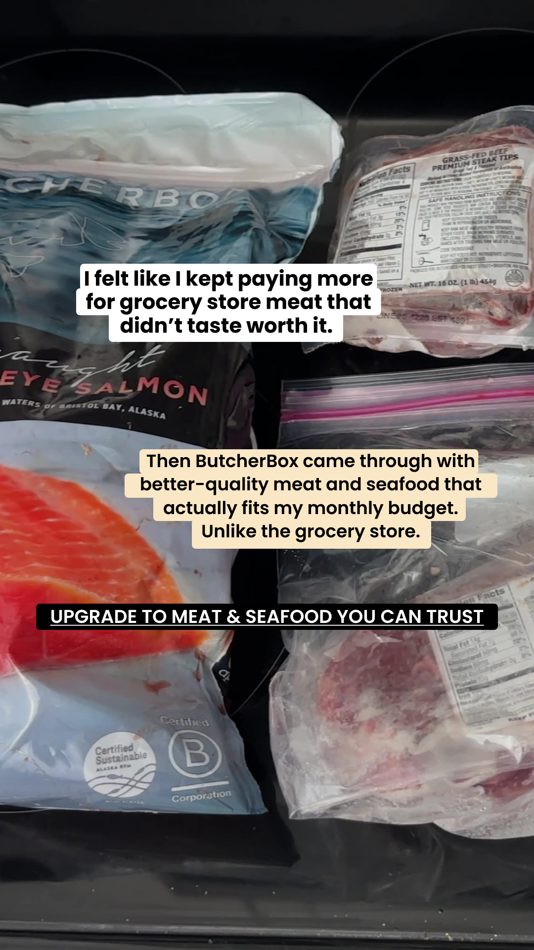 ButcherBox Facebook ad