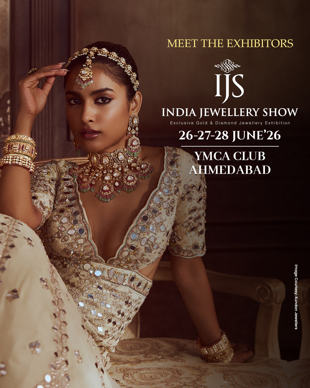 IJS - India Jewellery Show Facebook ad: The finest jewellery houses.