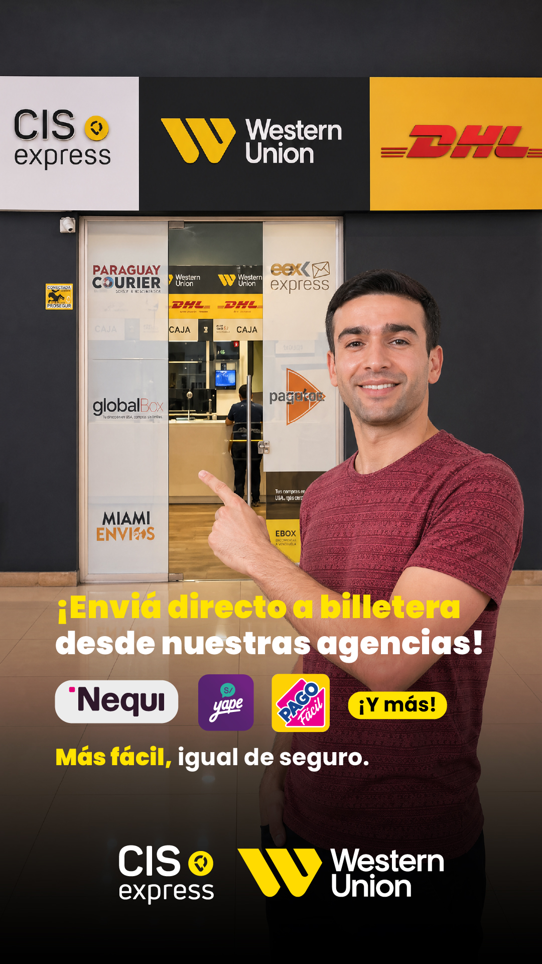 CIS Express Paraguay Facebook ad from Jun 3, 2026