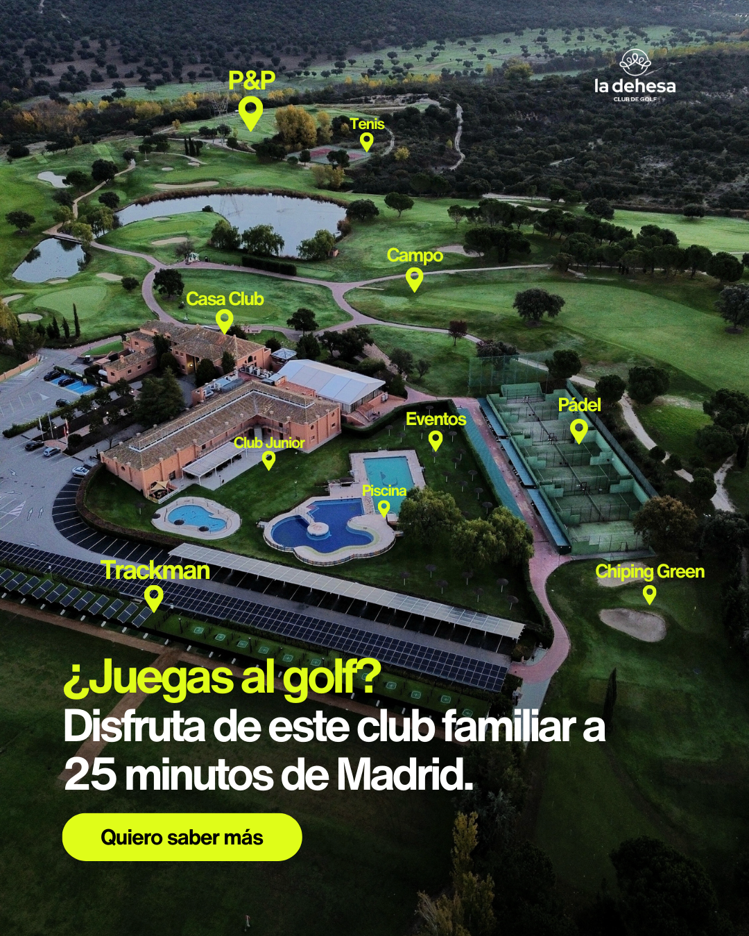 Club de Golf La Dehesa Facebook ad from Mar 13, 2025